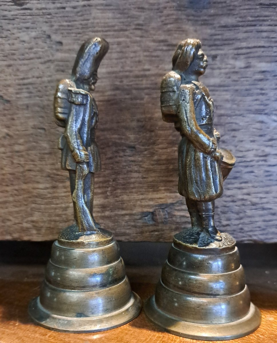 figurines militaire en bronze -photo-2
