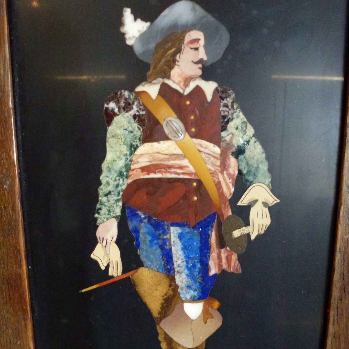 Pietra Dura Musketeer XIXth-photo-2