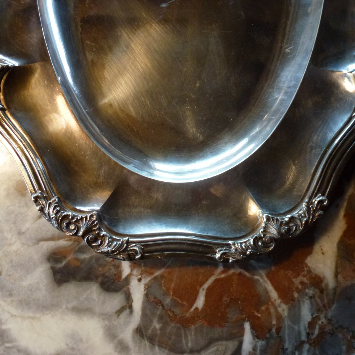 Lapeyre Henri Paris Silver Dish-photo-3