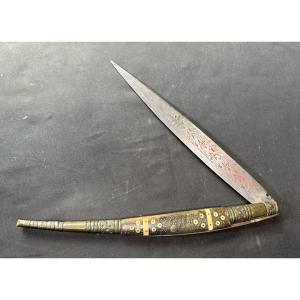 grand couteau navaja  XIXème