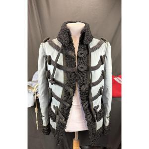 ensemble uniforme officier cavalerie legère IIIeme republique 