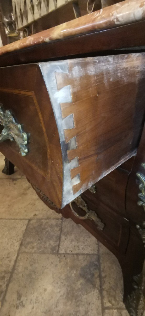 Mahogany Bronze Tomb Commode -photo-6