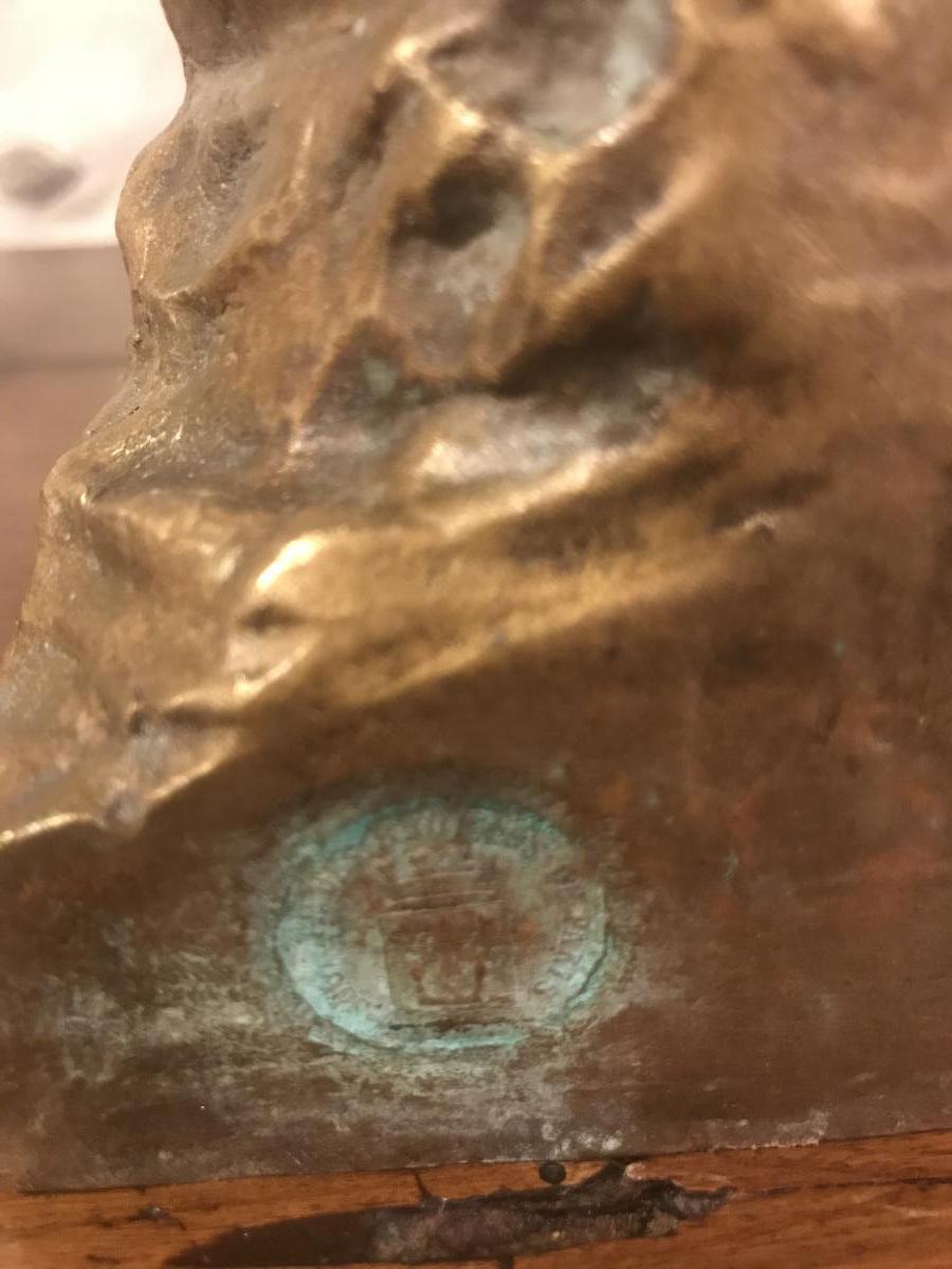 Grand Bronze Cherub The Child With The Fly Auguste Moreau-photo-1