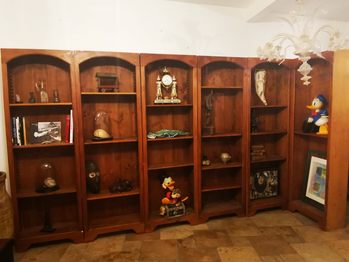 Bibliothèque Modulable Sapin 6 éléments 