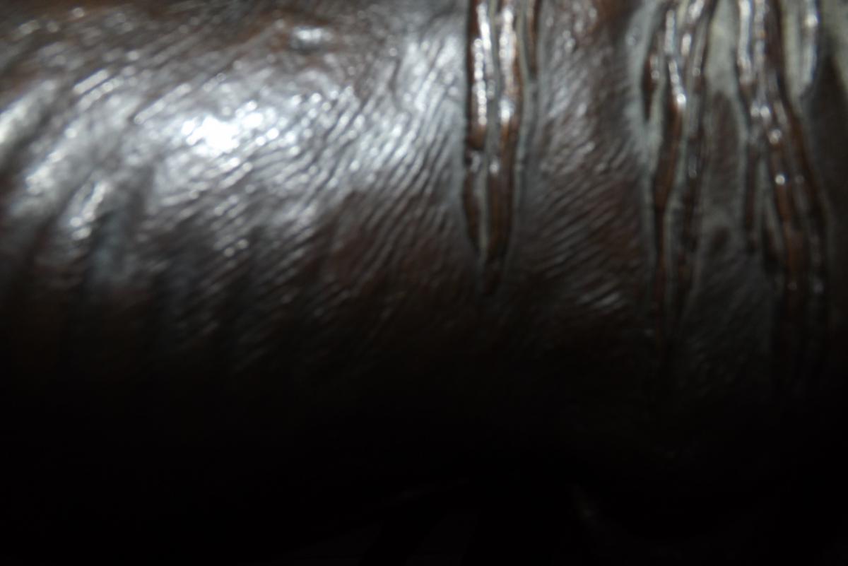 Bronze Horse And His Foal Signed Fratin (1801-1864)-photo-3
