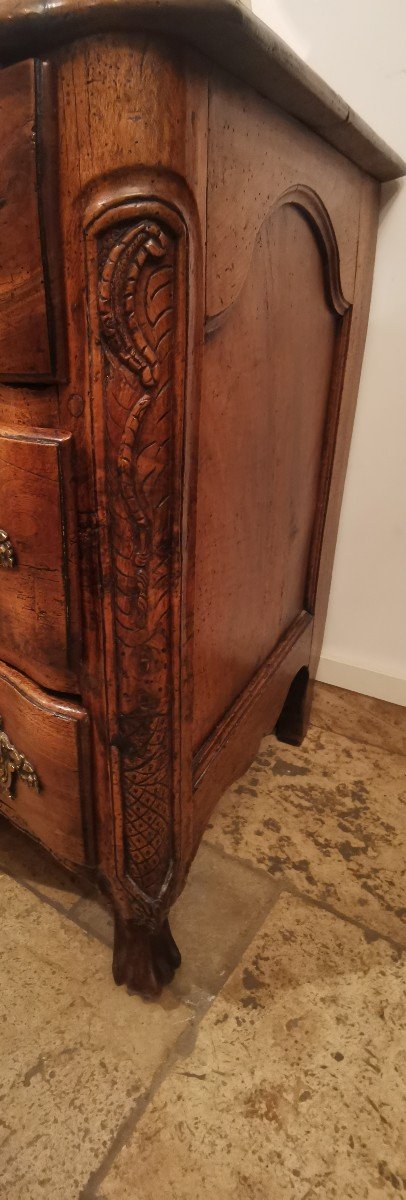 Commode Arbalète Louis XV NoyerXVIII-photo-2