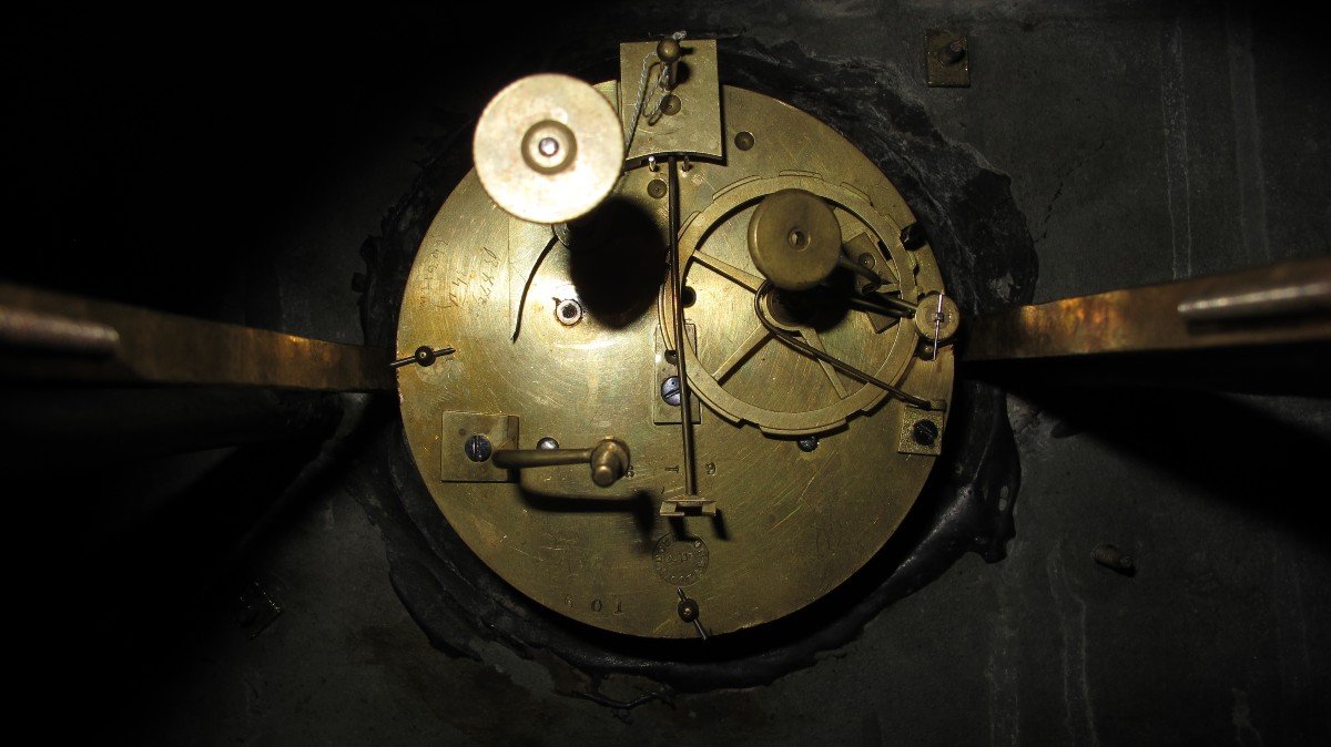 Grande Horloge De Jean-françois-théodore Gechter (1796-1844) « Charles Le Téméraire »-photo-8