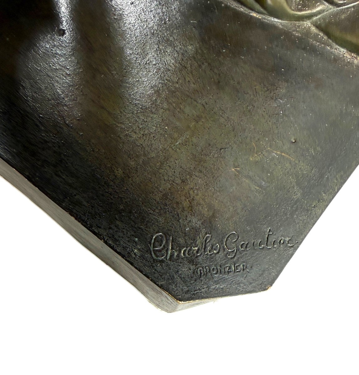 Grand bronze « Mucius Scaevola bravant la douleur » d’après Deseine, Louis Pierre (1749 – 1822)-photo-4