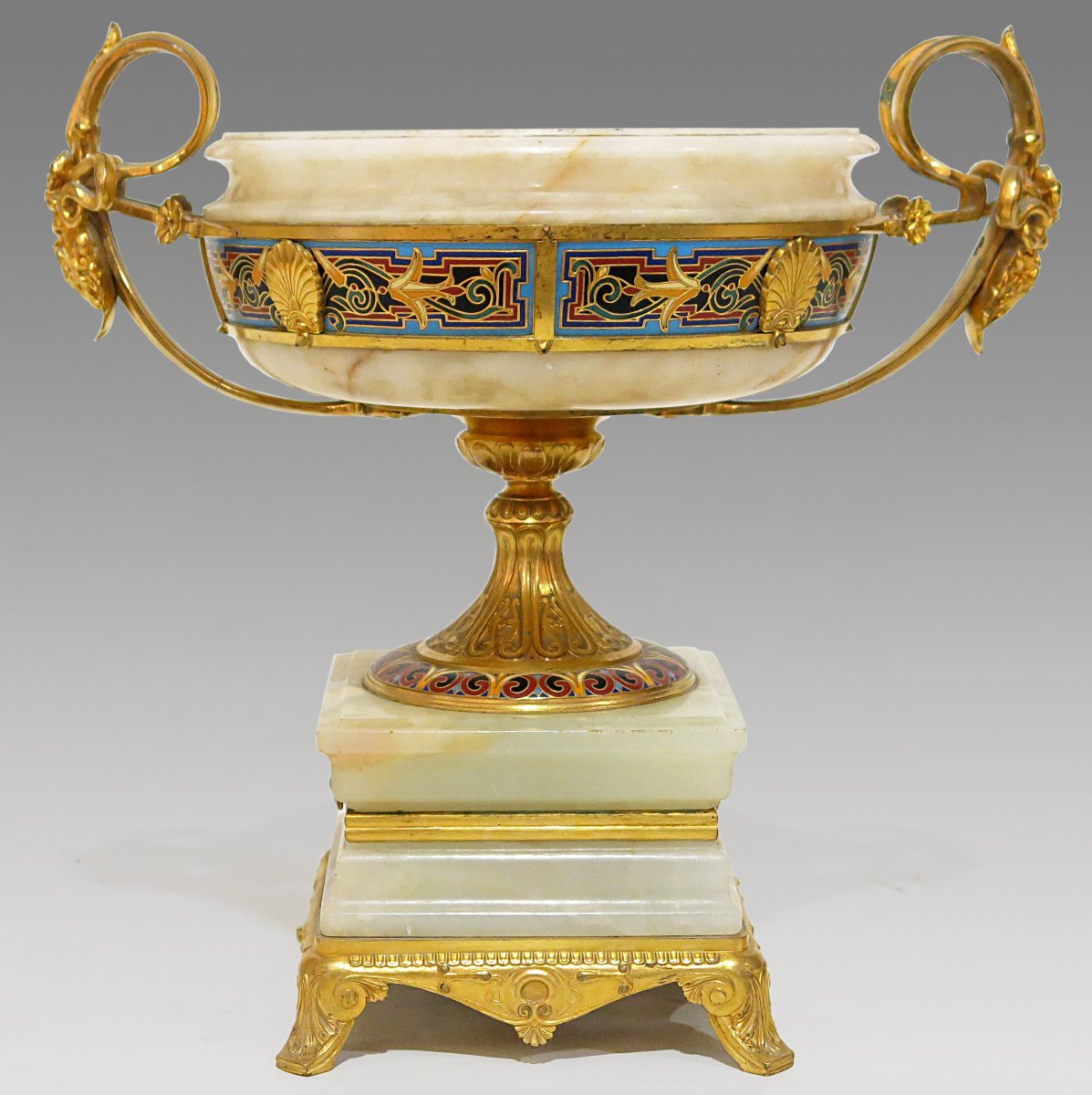  Neo-greek Style Cup By Ferdinand Barbedienne (1810-1892) And Louis-constant Sévin (1821-1888)