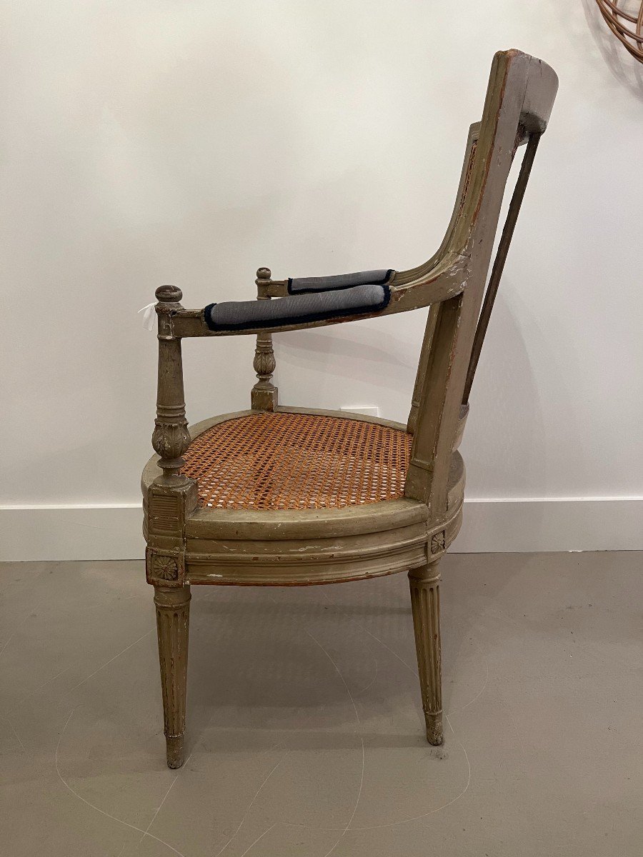Fauteuil Directoire époque  XVIII Eme Siecle .-photo-1