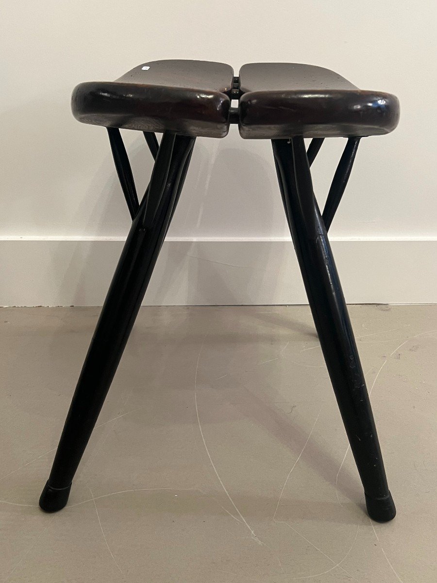 Iimari Tapiovaara Tabouret  Design Scandinave . -photo-1