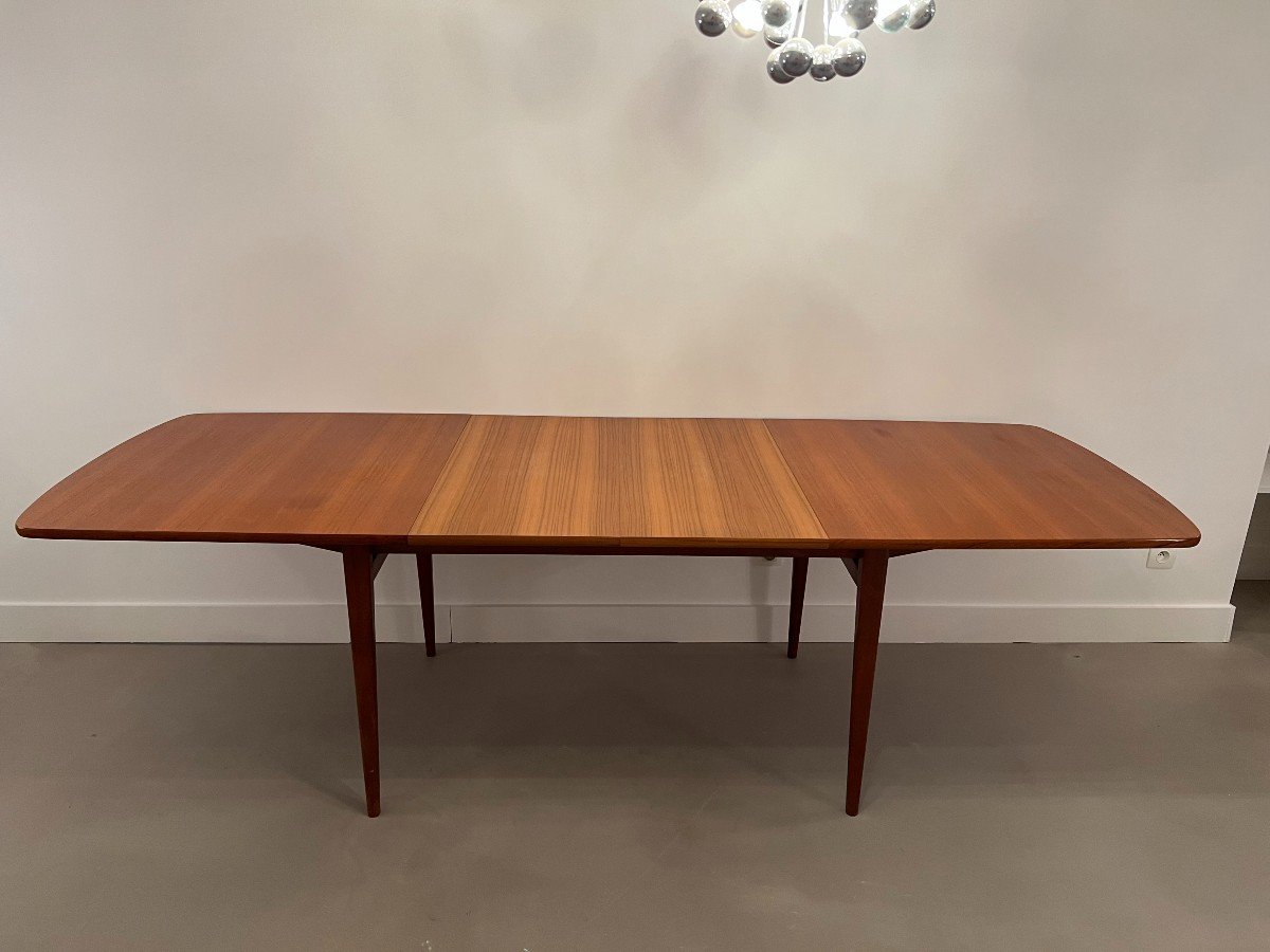 Table De Salle A Manger En Teck Design Scandinave .-photo-4