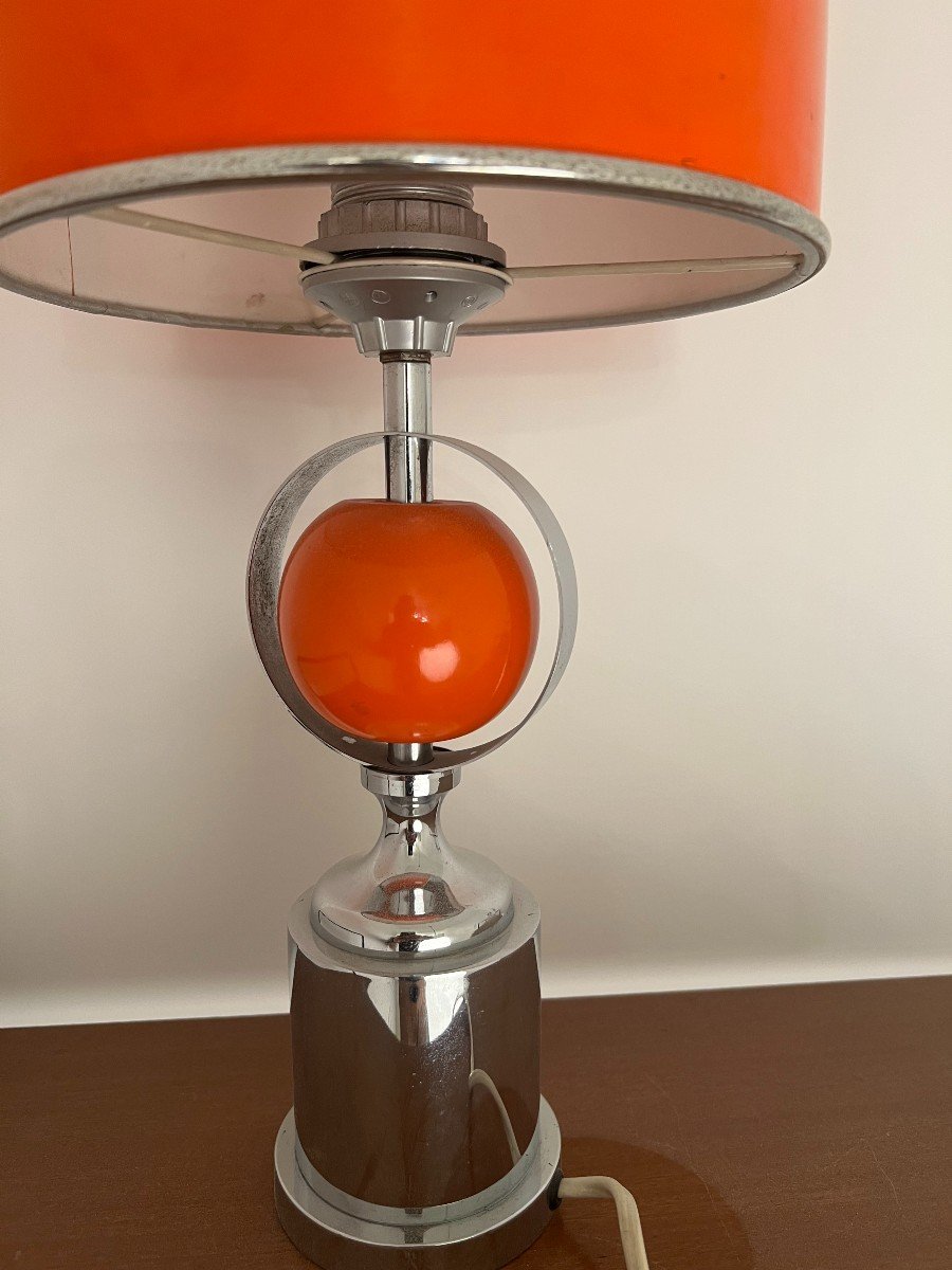 Space Age, Pop Vintage Table Lamp Design 1970-photo-3