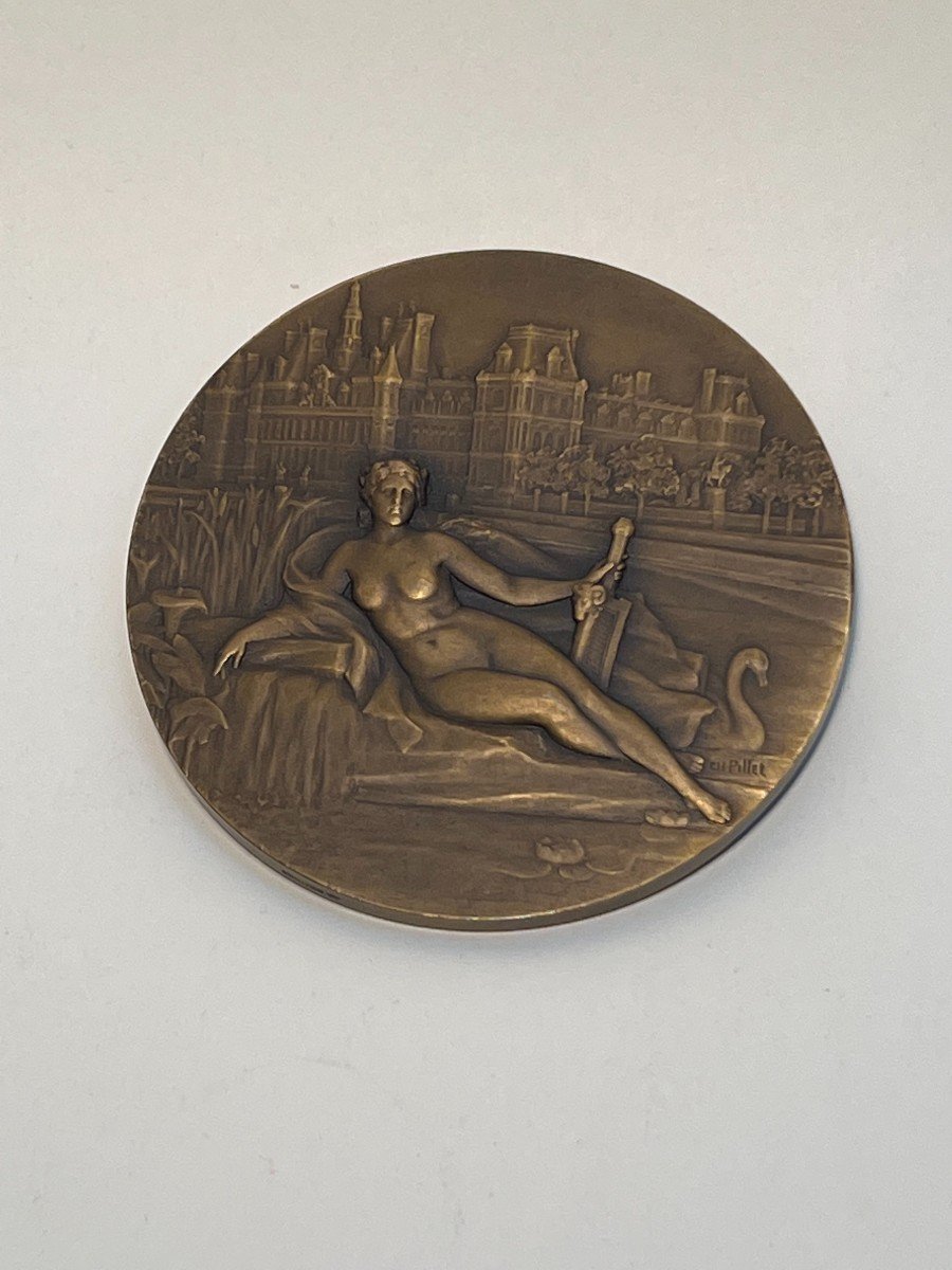 Charles Pillet, Bronze Medal Leopold-bellan.-photo-2