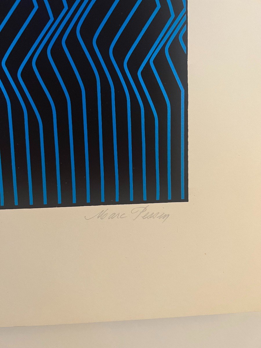 Marc Pessin Serigraph.-photo-2