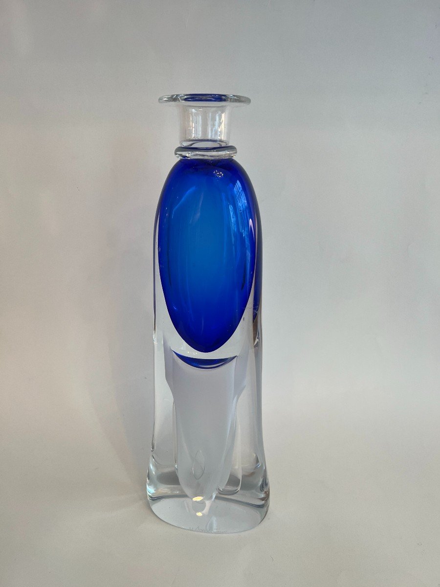 Adam Jablonski , Bougeoir En Verre Design , Sculpture .-photo-1