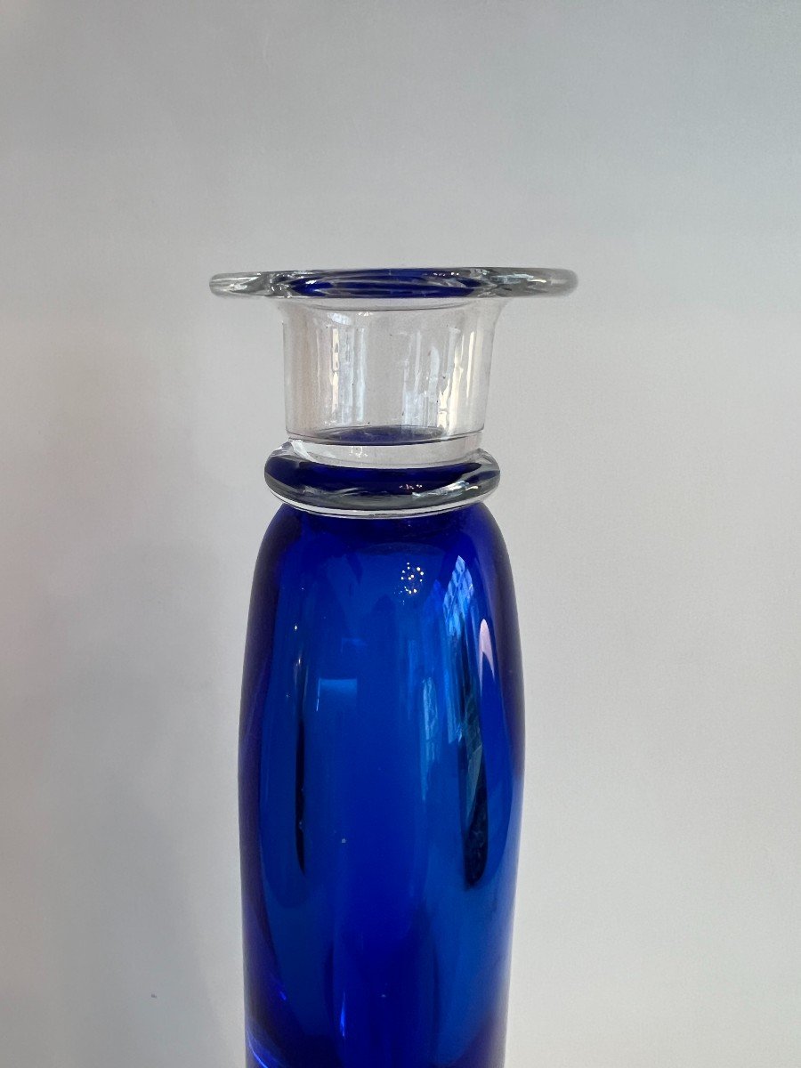 Adam Jablonski , Bougeoir En Verre Design , Sculpture .-photo-3