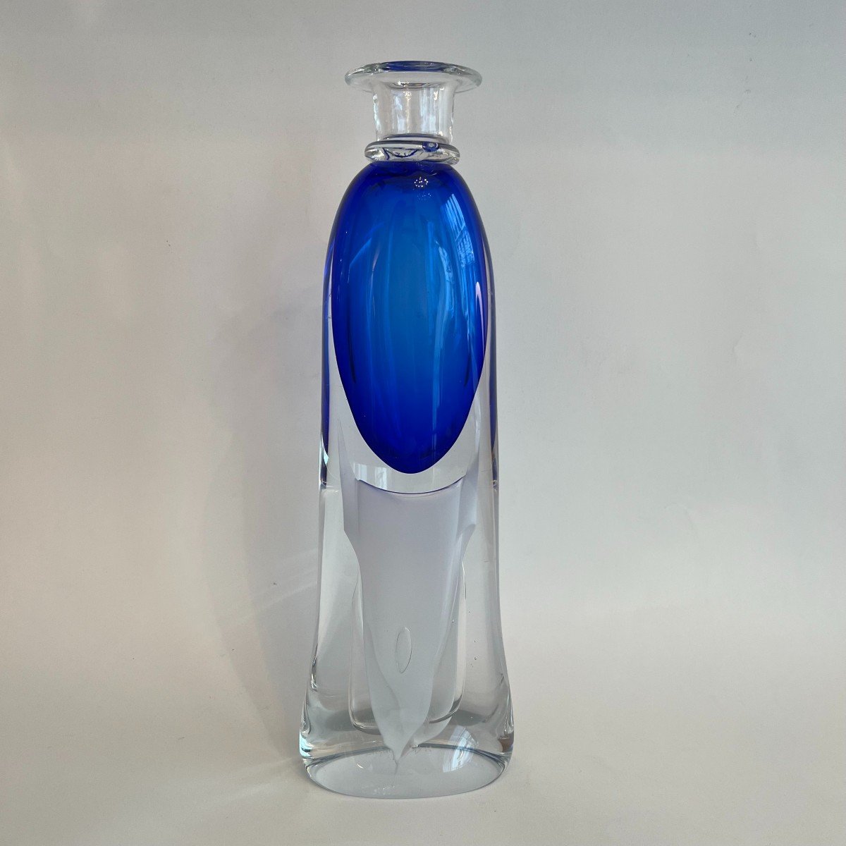 Adam Jablonski , Bougeoir En Verre Design , Sculpture .