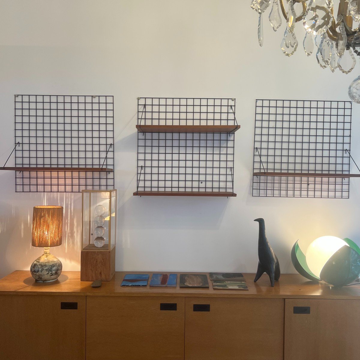 Pierre Guariche For Meurop, Shelf Design 1950.-photo-2