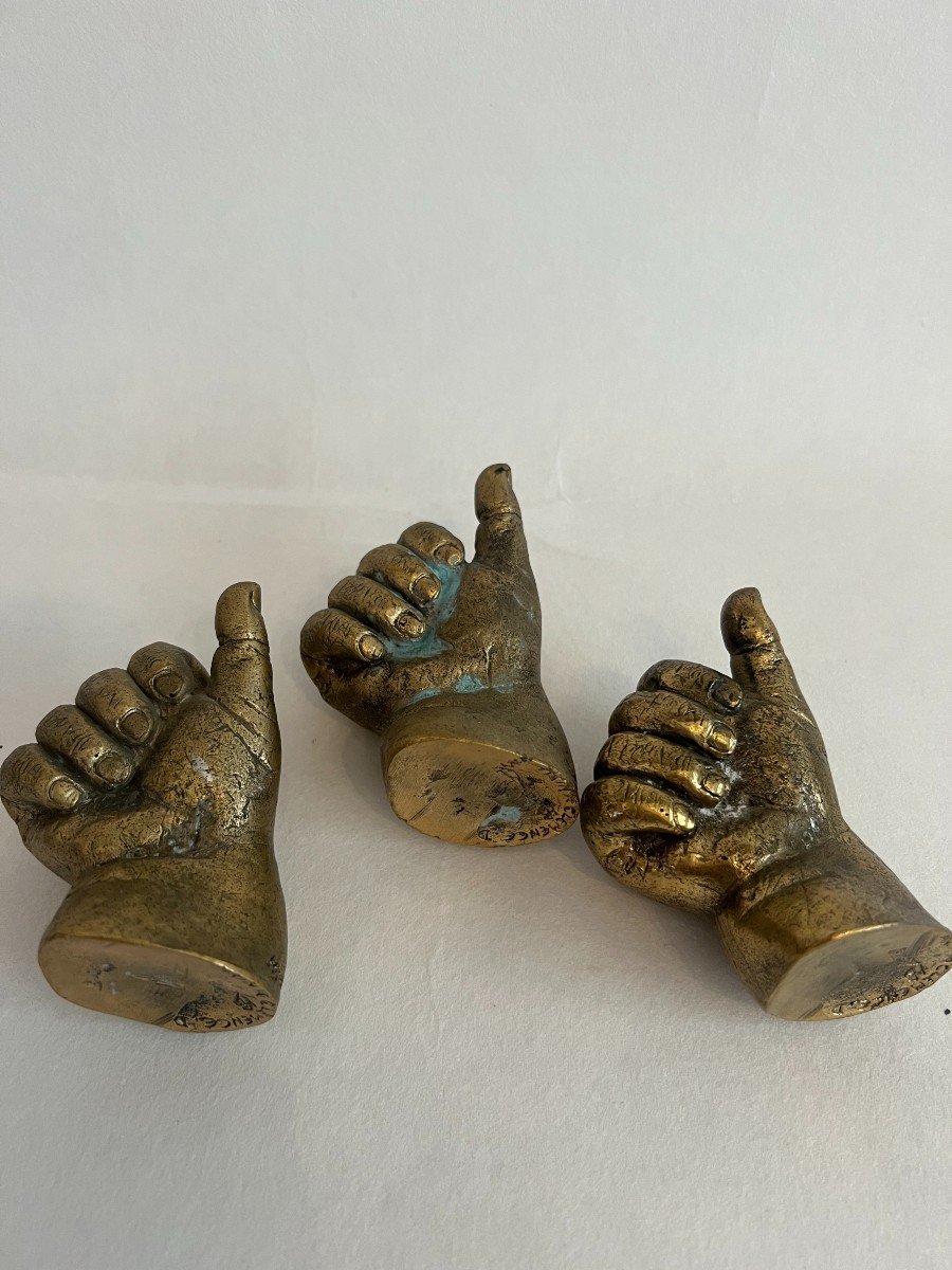 Sculpture, Bronze Hand Study.-photo-3