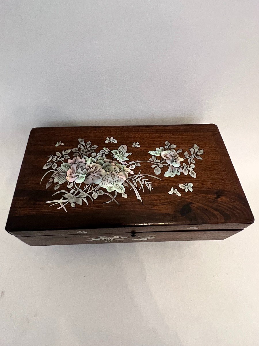 Japon , Coffret ,boite A Bijoux .-photo-3