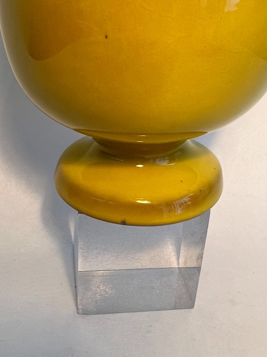 Jacques And Dani Ruelland Cup On Ceramic Foot.-photo-4
