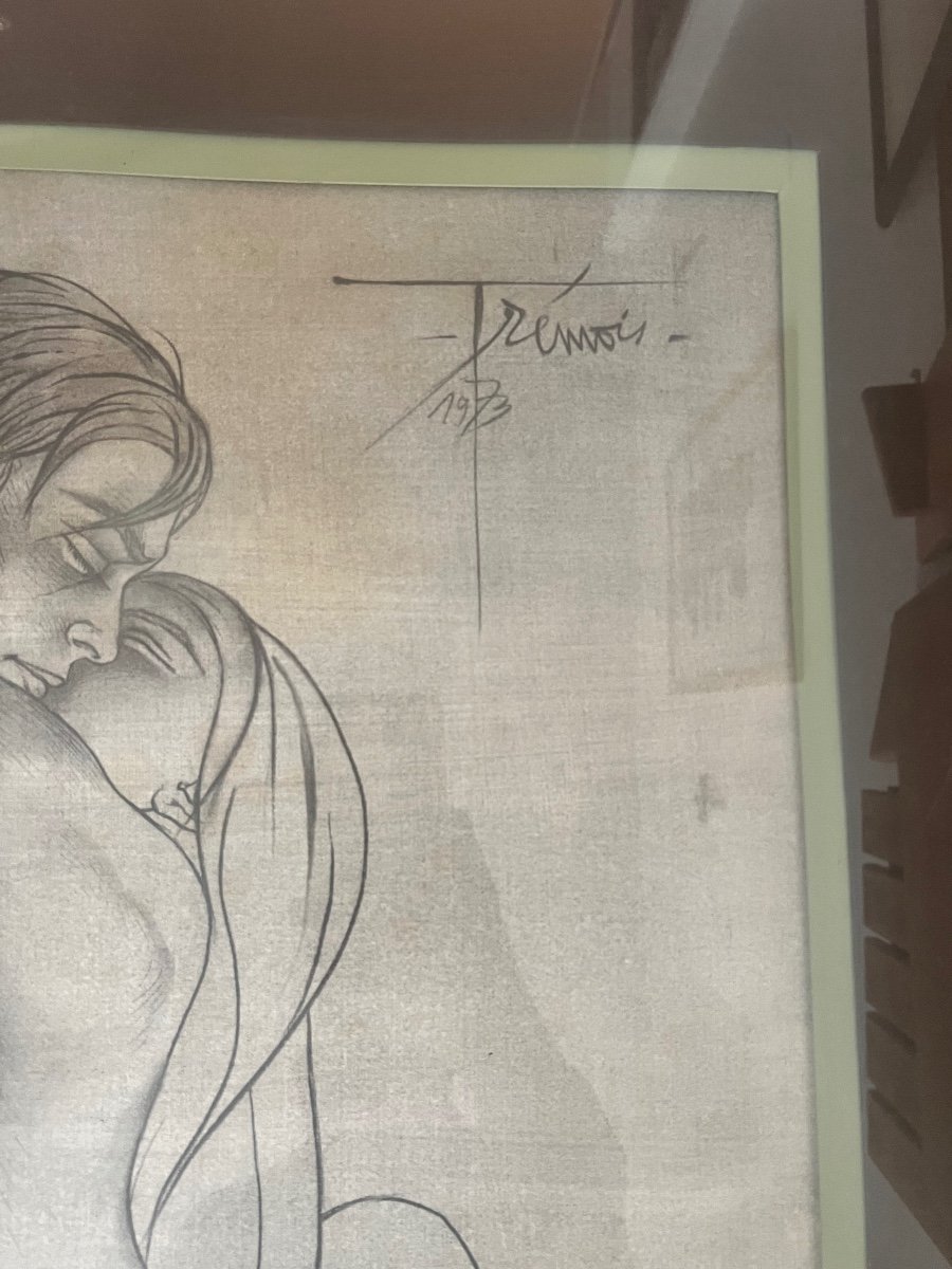 Pierre-yves Tremois, l'Etreinte, Screenprint.-photo-4