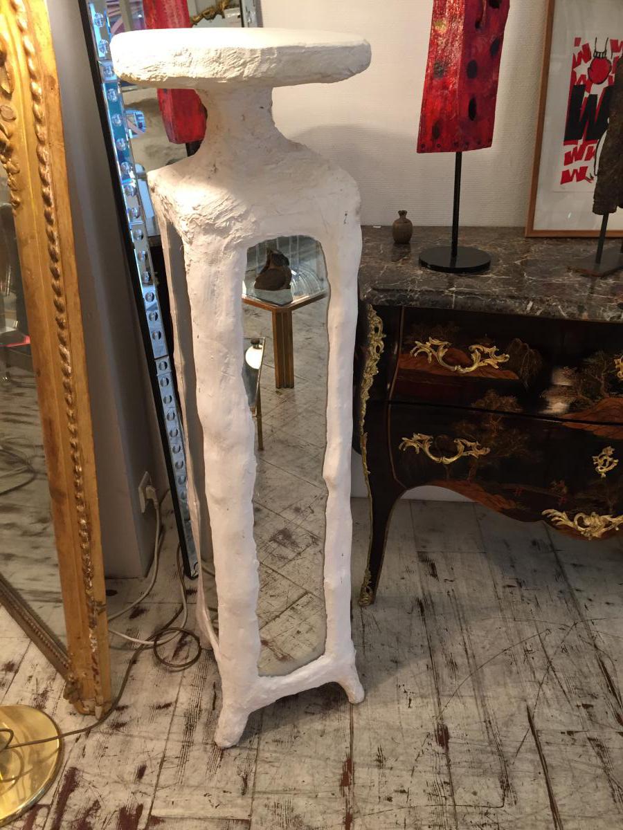 Rare Pair Of Column Mirror XXeme-photo-2