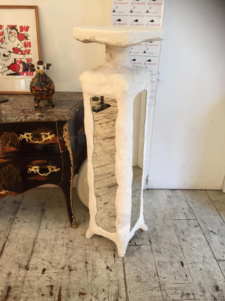 Rare Pair Of Column Mirror XXeme-photo-3