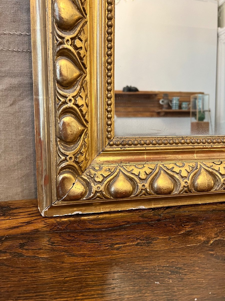 Louis Philippe Mirror, Glazed With Mercury.-photo-1