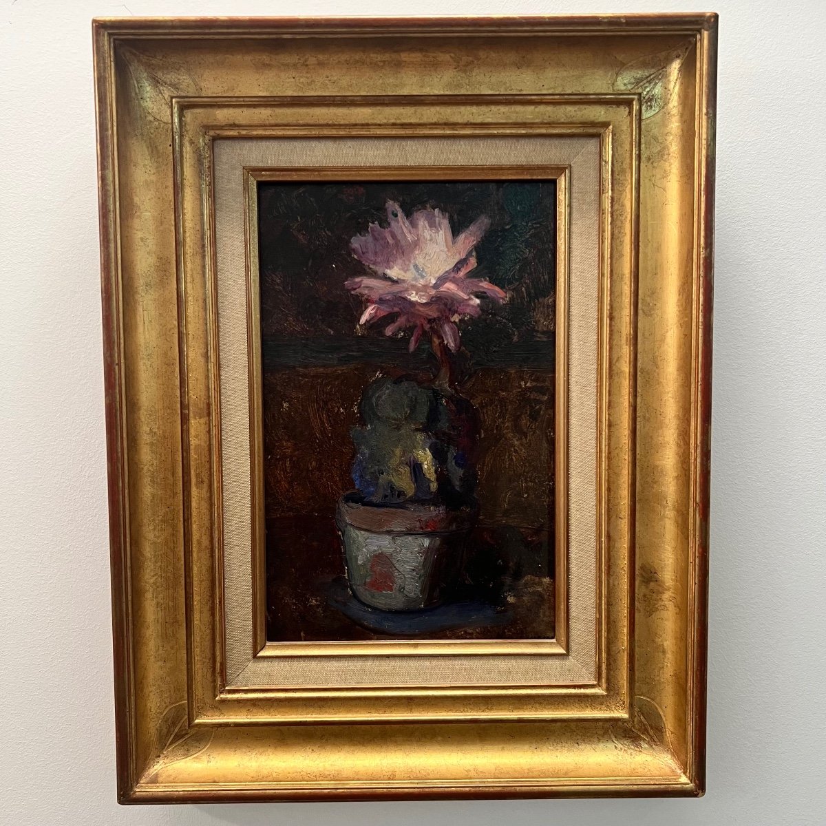 Lucien Mainssieux , Tableau , Huile Sur Panneau .