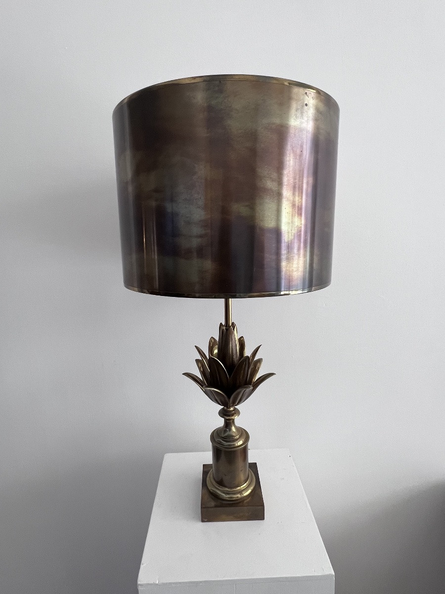 Maison Charles , lampe à poser modèle Lotus .-photo-4