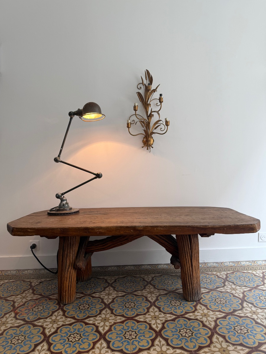Table basse brutaliste .-photo-2