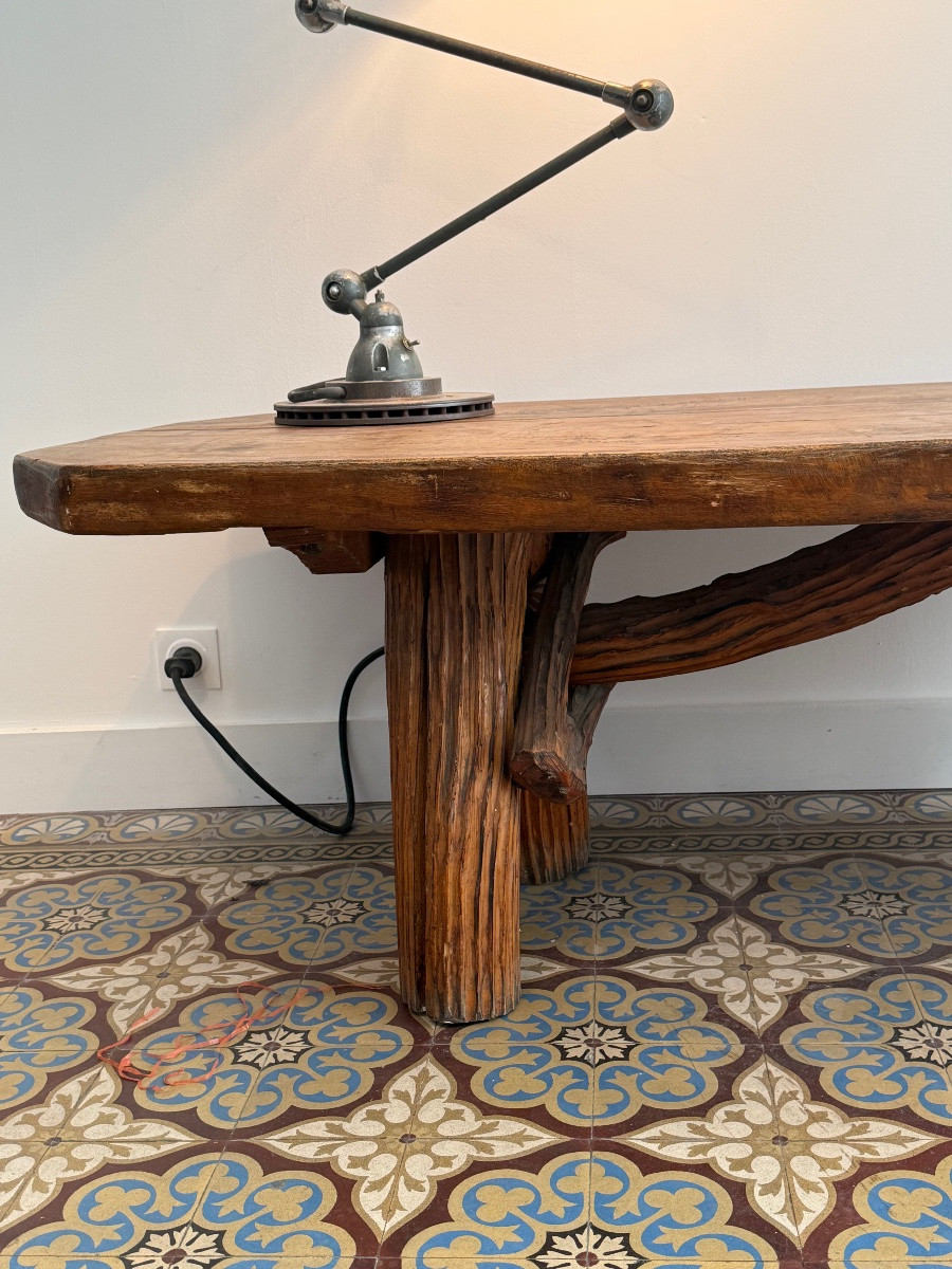 Table basse brutaliste .-photo-4