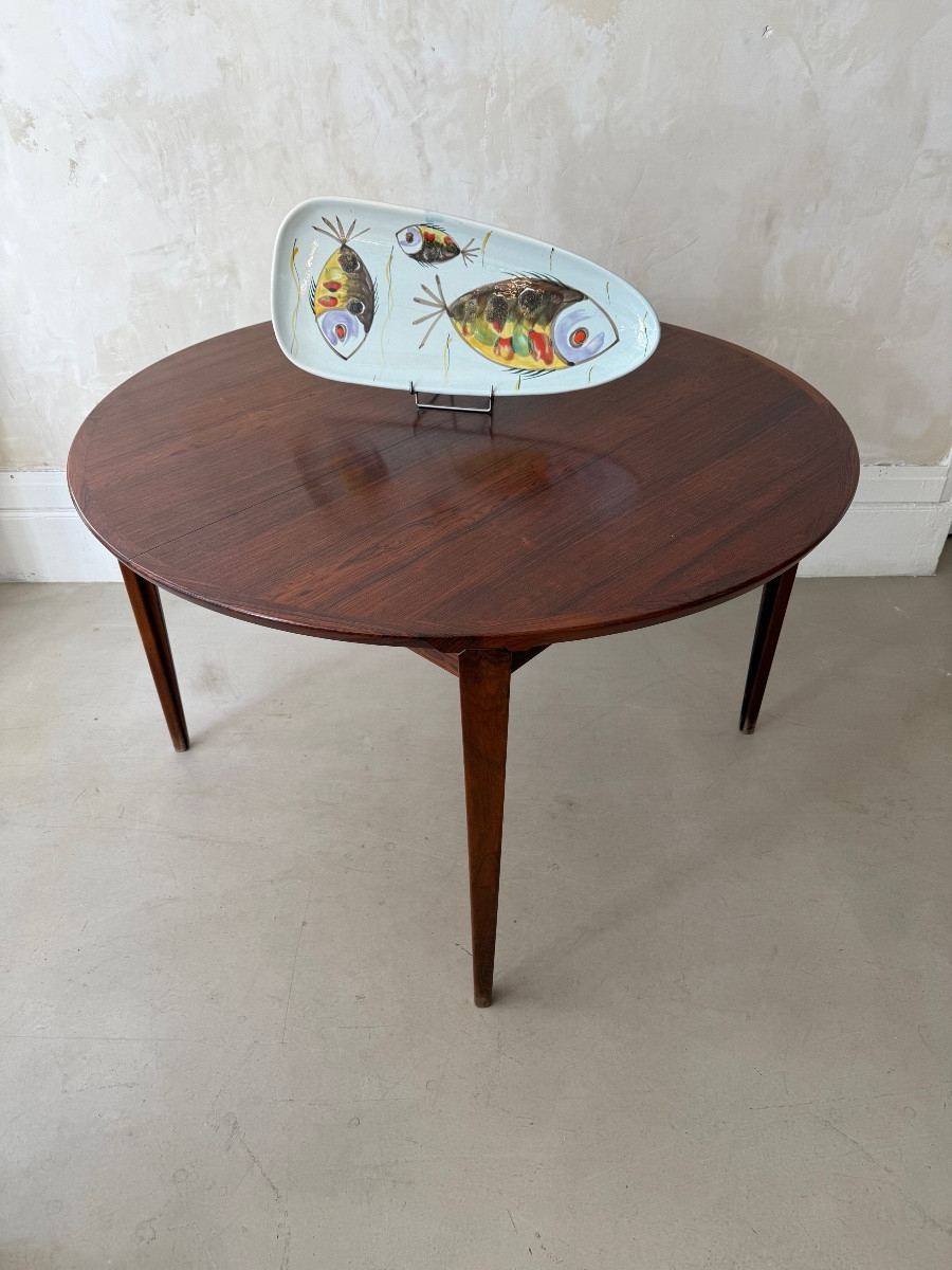 Dining Table, Dining Room In Rio Rosewood Henry Rosengren Design.-photo-2