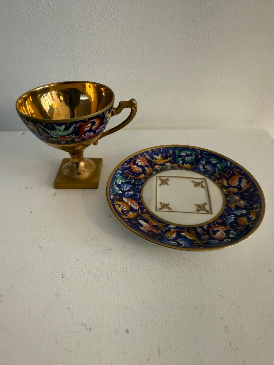 Le Tallec Paris , tasse en porcelaine .-photo-4