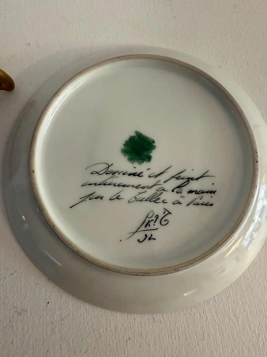 Le Tallec Paris , tasse en porcelaine .-photo-2