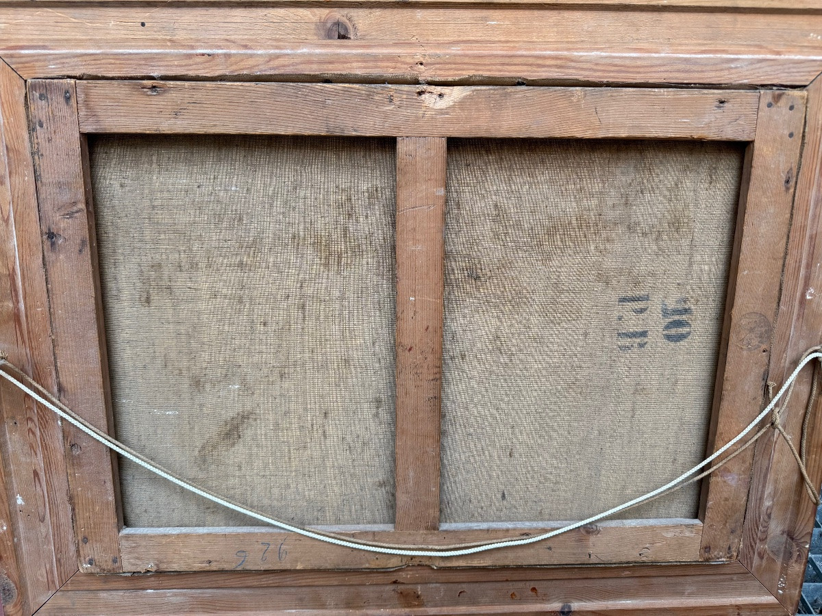 Louis Nattero , tableau marine , Méditerranée Marseille , Toulon .-photo-5