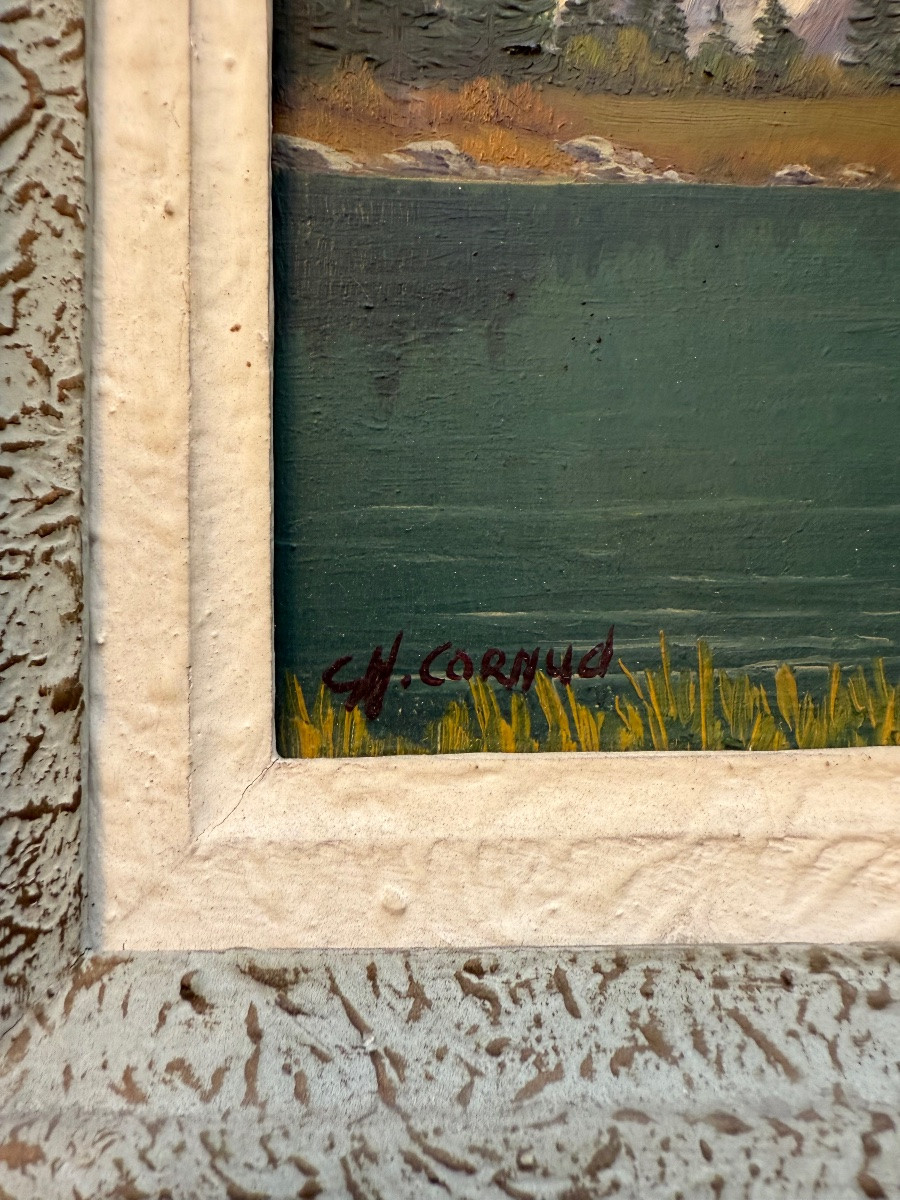 Mountain Painting, Savoie, Mont Blanc.-photo-4