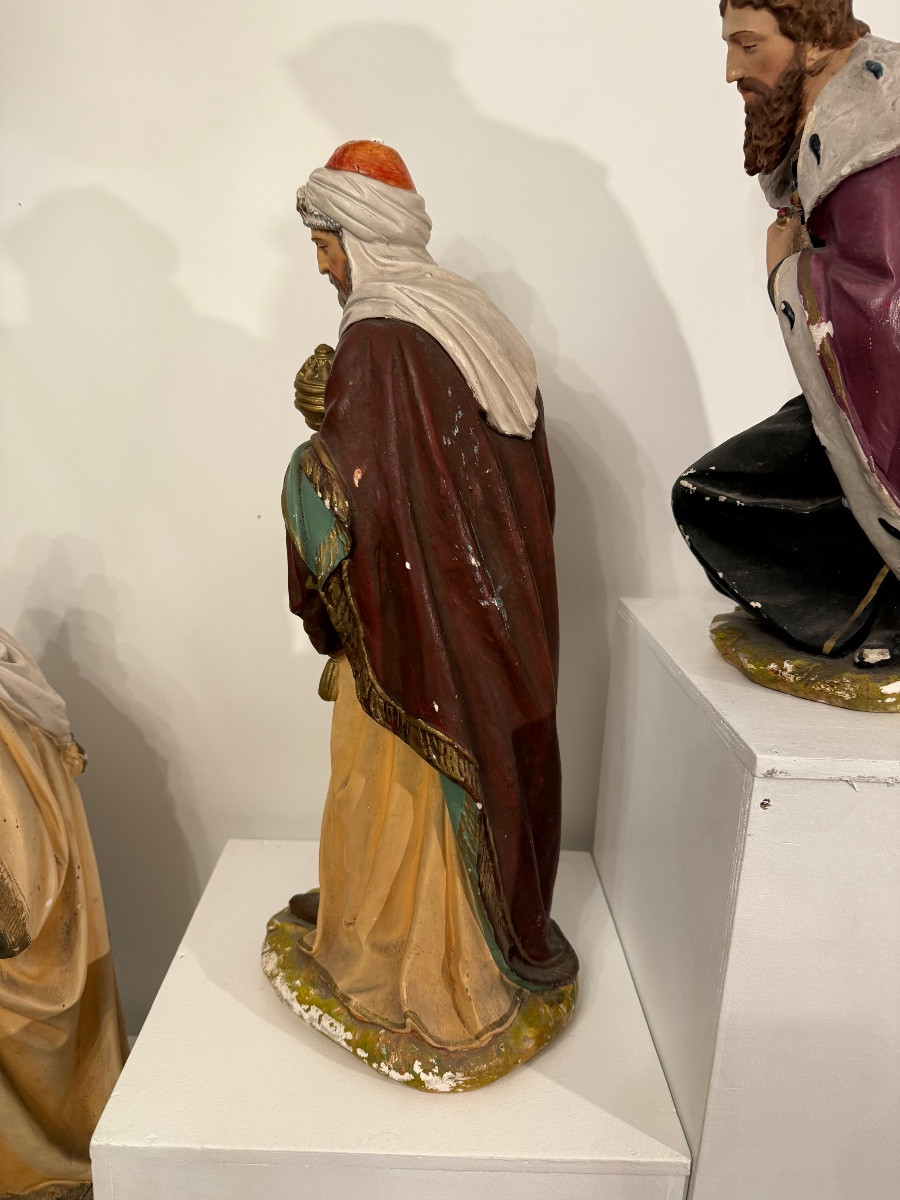 Important Subjects In A Christmas Nativity Scene Are The Three Wise Men.-photo-5