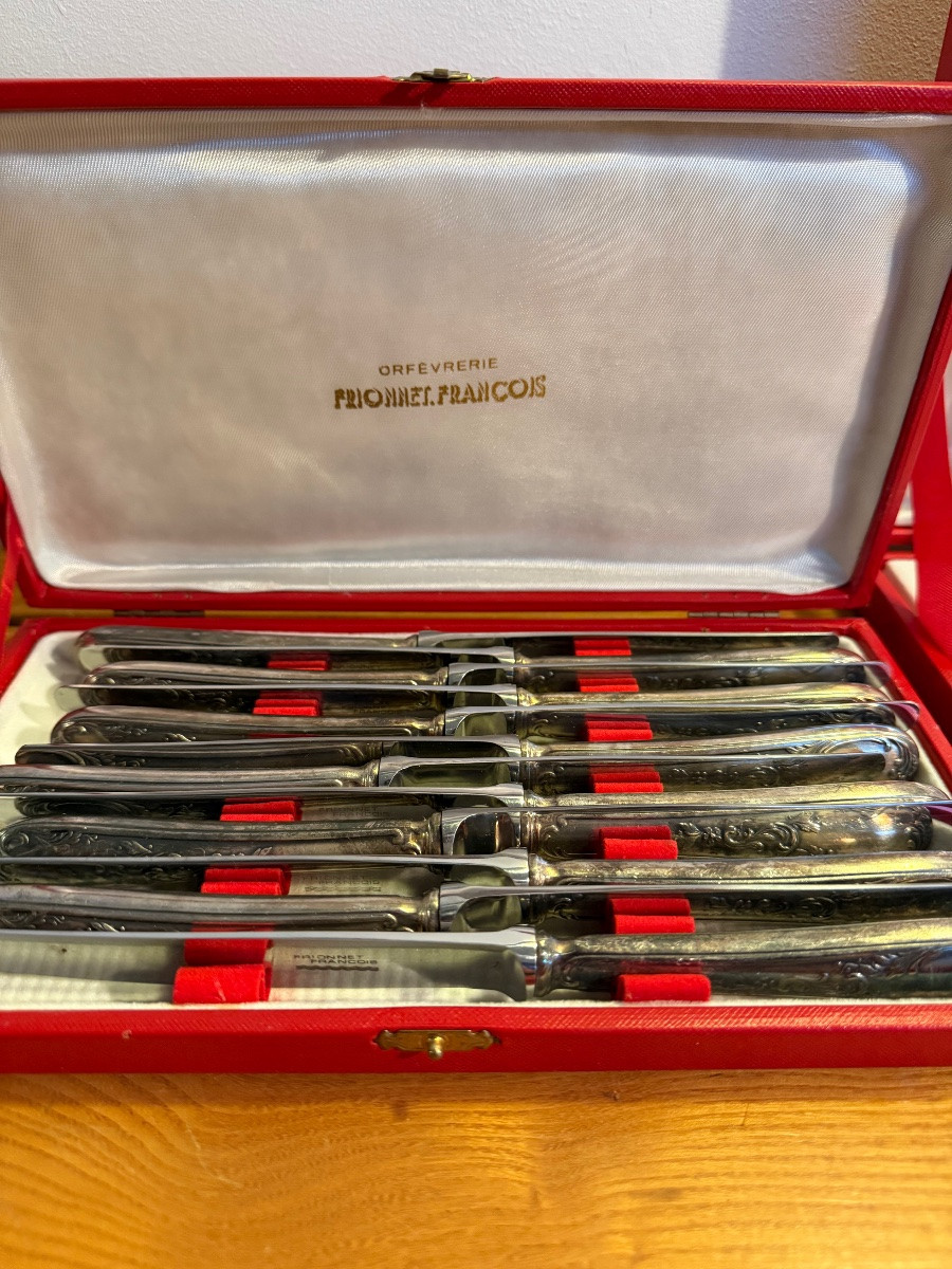 François Frionnet Ménagère, Dessert Service In The Louis XV Style.-photo-2