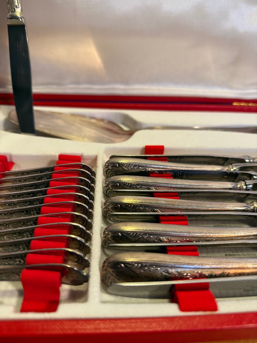 François Frionnet Ménagère, Dessert Service In The Louis XV Style.-photo-4