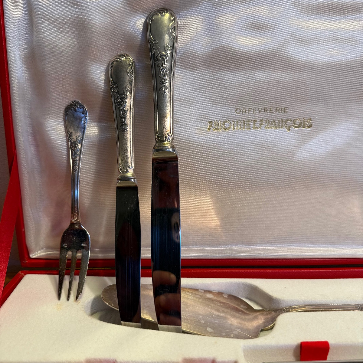 François Frionnet Ménagère, Dessert Service In The Louis XV Style.