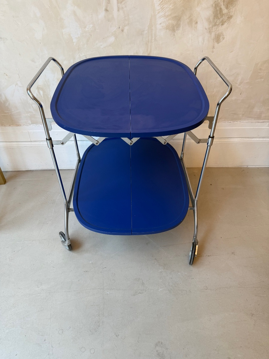 Antonio Citterio . Bar roulant , desserte , trolley design Kartell .-photo-3