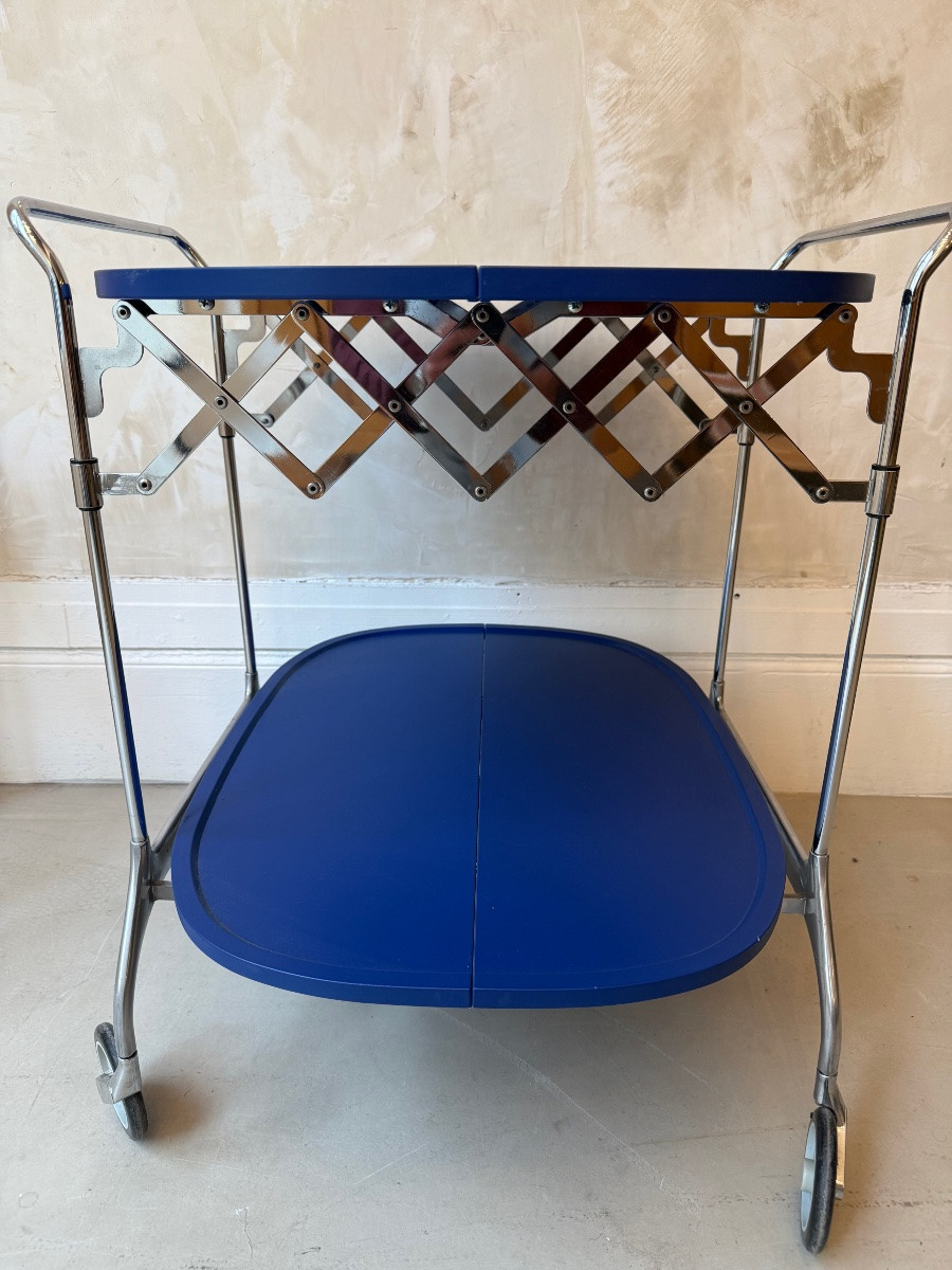 Antonio Citterio . Bar roulant , desserte , trolley design Kartell .-photo-4