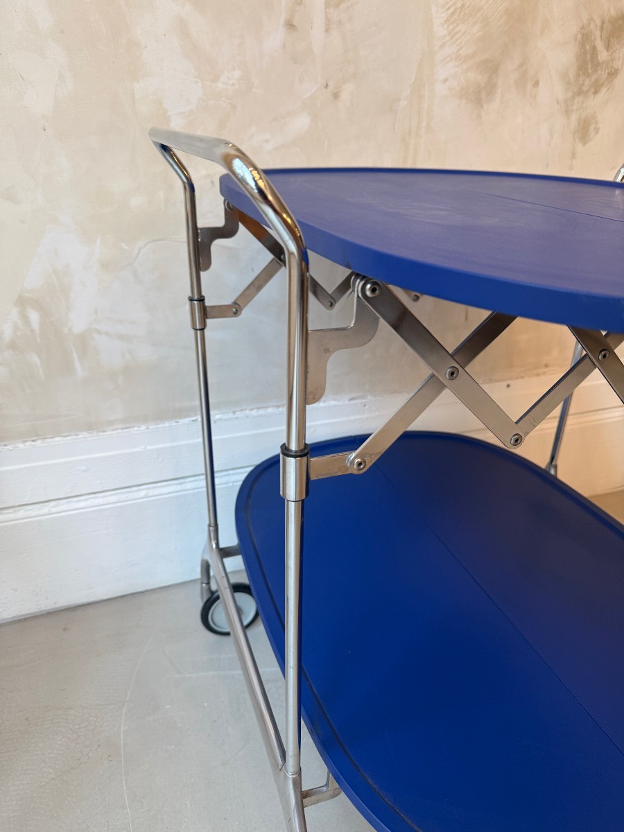 Antonio Citterio . Bar roulant , desserte , trolley design Kartell .-photo-1