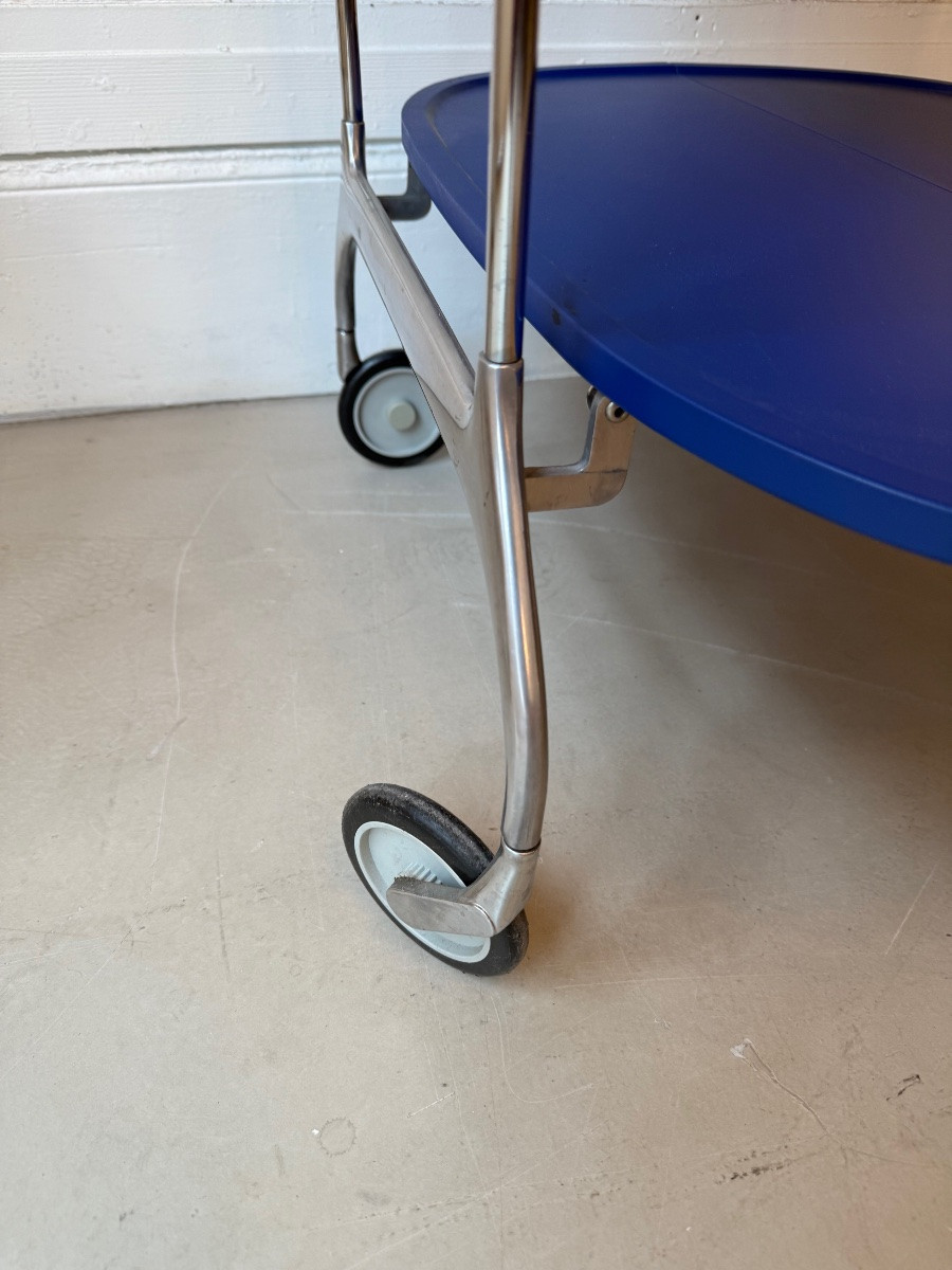 Antonio Citterio . Bar roulant , desserte , trolley design Kartell .-photo-2