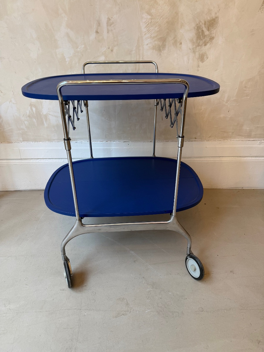 Antonio Citterio . Bar roulant , desserte , trolley design Kartell .-photo-3
