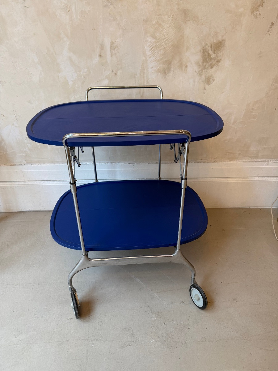 Antonio Citterio . Bar roulant , desserte , trolley design Kartell .-photo-4