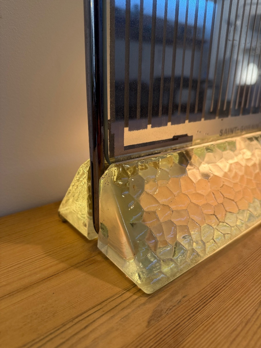 René Coulon For Saint Gobain Art Deco Radiator. -photo-4